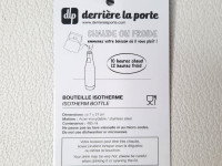Bouteille isotherme GUILLAUME -Homme idéal -500ml - photo 9