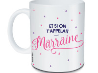 Mug - Et si on t appelait Marraine - Boutique Toup'tibou - photo 7