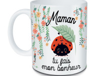 Mug - Maman tu fais mon bonheur - Boutique Toup'tibou - photo 7