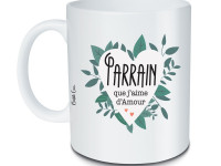 Mug - Parrain que j aime d amour - Boutique Toup'tibou - photo 7