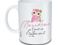 Mug - Marraine je t aime tellement - Boutique Toup'tibou - photo 7