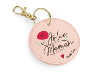 Porte clé simili rose - Jolie maman - Boutique Toup'tibou - photo 7