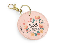 Porte clé simili rose - Maman que j aime d amour - photo 7