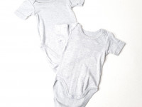Lot de 2 bodys gris - Boutique Toup'tibou - photo 7