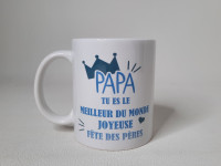 Mug - Papa tu es le meilleur du monde - Boutique Toup'tibou - photo 7