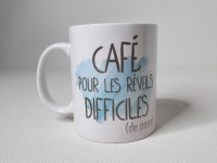 Mug - Café, pour réveils difficiles - Boutique Toup'tibou - photo 7