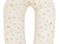 Coussin d allaitement 190cm intérieur mousse - Rainbows beige - 419-19 - photo 11