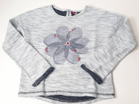 Sweat bleu chiné - Boutique Toup'tibou - photo 7