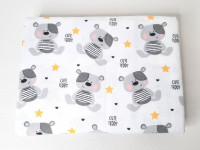 Housse de couette + taie 100*135 en flanelle Bear Grey 024-77 - photo 7