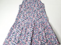 Robe mauve fleurie - Boutique Toup'tibou - photo 7