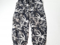 Pantalon fluide noir chamaré ecru - Boutique Toup'tibou - photo 7