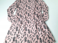 Robe saumon à motif noir - Boutique Toup'tibou - photo 9