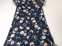 Robe marine fleuri - Boutique Toup'tibou - photo 9