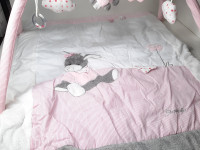 Tapis d eveil ton de rose et blanc - photo 8