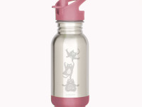 Gourde inox Loopy 400ml embout sport - Chatons rose - photo 9