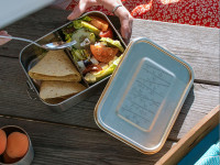 Boite repas inox Yummy 800ml - Bambou - photo 8
