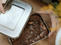 Boite repas inox Yummy 1200ml - Plume - photo 8