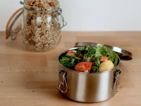 Boite repas inox ronde Drummy - Cerisier 1100ml - photo 14