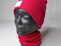 Set bonnet + col - Magenta Line - photo 9