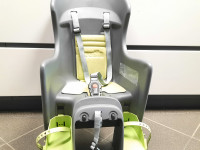 Siège vélo vert et gris à fixer sur porte bagages - photo 7