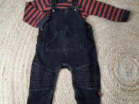 Salopette jeans Anthracite - photo 8