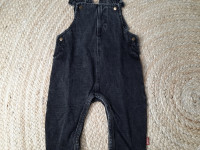 Salopette jeans anthracite - Boutique Toup'tibou - photo 9