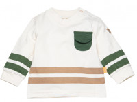 T-shirt manches longues Colorblock clay - photo 7