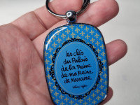 Porte-cles OPAT Ma reine de marraine - Boutique Toup'tibou - photo 7