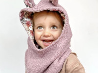 Cagoule lilas int. fleuri - photo 12