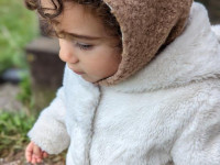 Cagoule taupe int. fleuri - photo 12