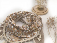Grand foulard - fait main - - photo 7