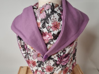 Grand foulard - fait main - - photo 7