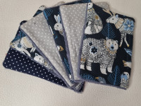 Pack de 6 lingettes - fait main - Boutique Toup'tibou - photo 7