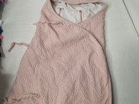 Couverture chancelière rose pâle - photo 7