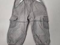 Pantalon cargo grey denim - Boutique Toup'tibou - photo 7