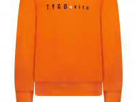 Sweat orange - Boutique Toup'tibou - photo 9