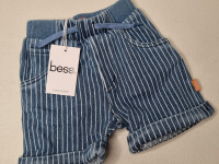 Short Denim Striped - Boutique Toup'tibou - photo 8