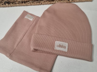 Set bonnet + col Beige Line - photo 7