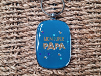 Porte-clés OPAT Mon super Papa - Boutique Toup'tibou - photo 7