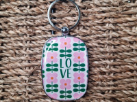 Porte-clés OPAT Fleurs Fifties Love - Boutique Toup'tibou - photo 7