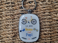 Porte-clés OPAT Beau Papi - Boutique Toup'tibou - photo 7