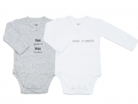Lot de 2 bodys manches longues mini Maxi - photo 7