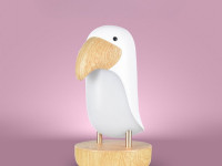 Veilleuse haut parleur Toucan blanc - photo 10