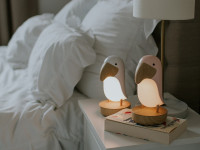 Veilleuse haut parleur Toucan rose - photo 12