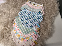 Bavoir bandana -fait main - Assortiment - photo 7