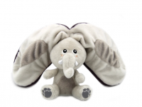 Velvet - L élephant - Aubergine peluche - photo 10