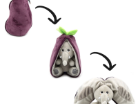 Velvet - L élephant - Aubergine peluche - photo 11