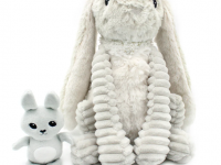 Toudou lapin et bébé gris clair - photo 7