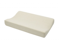 Housse de matelas à langer en tissu éponge Uni - sable doux - 50x70cm - photo 7