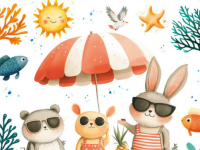 Les vacances à la mer - Stickers et activités - photo 7